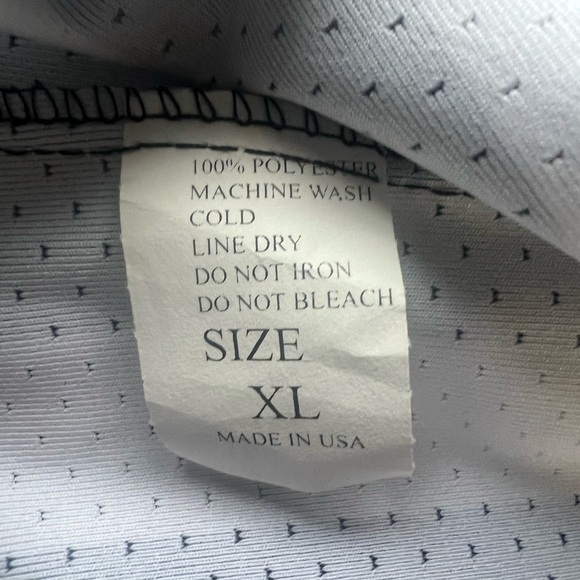 SMITTY Black & White Stripe Officials Body Flex Short Sleeve Shirt Men XL NWT - Picture 6 of 6